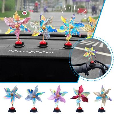 Bicycles Car Interior Pendant Decoration Colorful Windmill Decor Pendant Auto Interior Pendant Rearview Accessories Car Mir H0N4