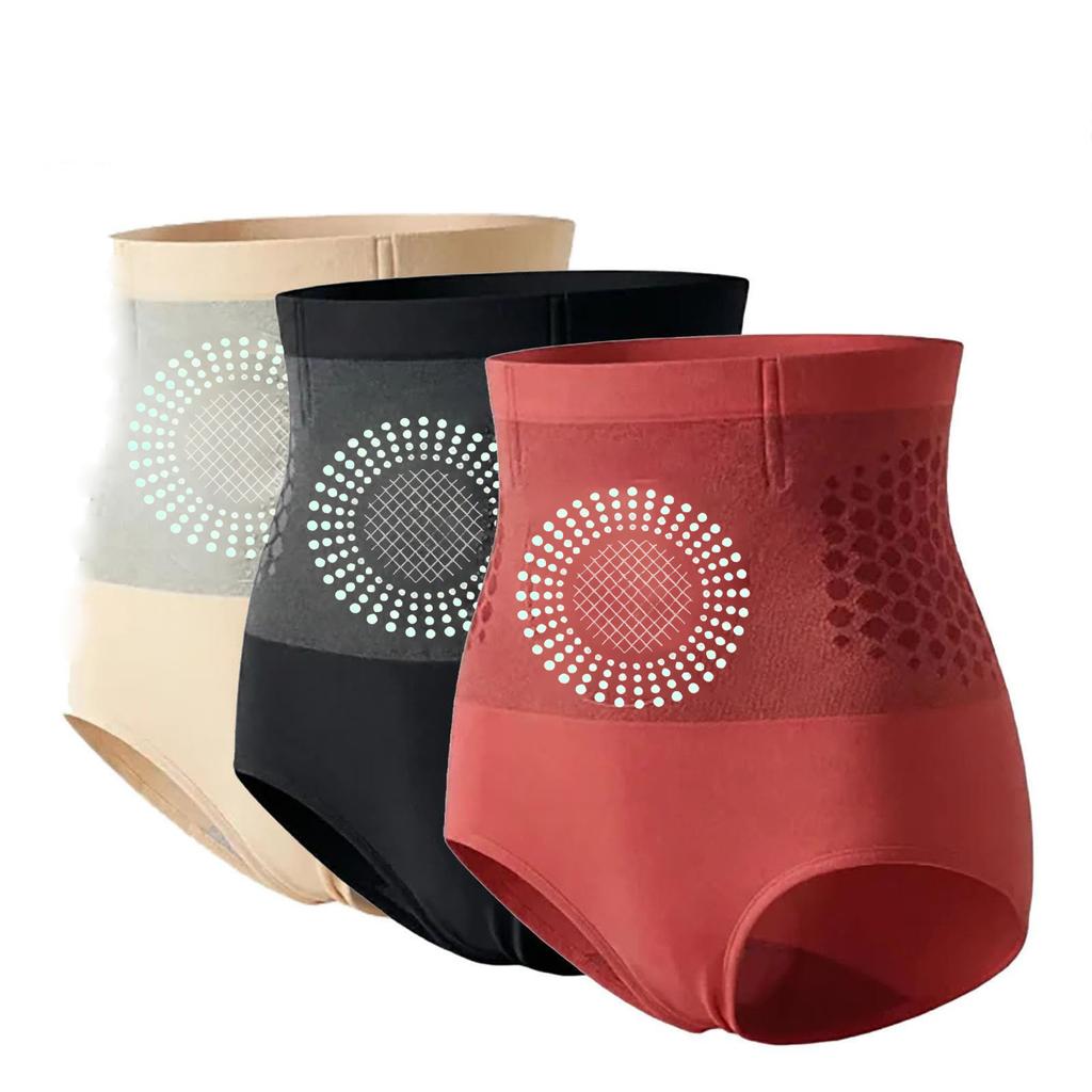 3pc High Waist Shaping Shorts Waist Trainer Tummy Control Body Shaper Compression Slimming Underwear for Women Seamless Fit