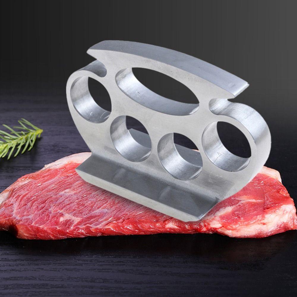 Integrated Meat Loosener Aluminum Zinc Zinc Alloy Meat Compactor Lightweight Meat Hammer  Home