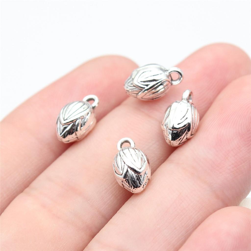 Charms Rose Lotus Pendants Wedding Jewelry Findings QC107