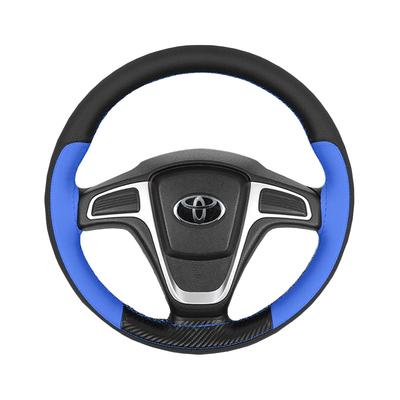 [MKMC] Steering Wheel Cover, Car Steering Wheel Cover, Leather Material, Braided Type, Light Vehicle,