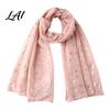 Soft Blend Shawl Glitter Sparkly Foil Snowflake Print Scarf for Women Christmas Decorative Theme Wrap Fall Winter Lightweight Fabric Gift