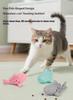Fish-Shaped Cat Chew Toy - Dental Treat Dispenser Puzzle, Safe Silicone, No Battery, Interactive Pet Snack Game