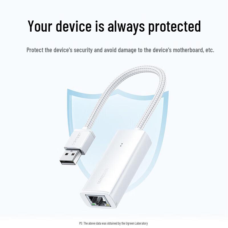 Ugreen CM650 USB to RJ45 100Mbps Ethernet Adapter