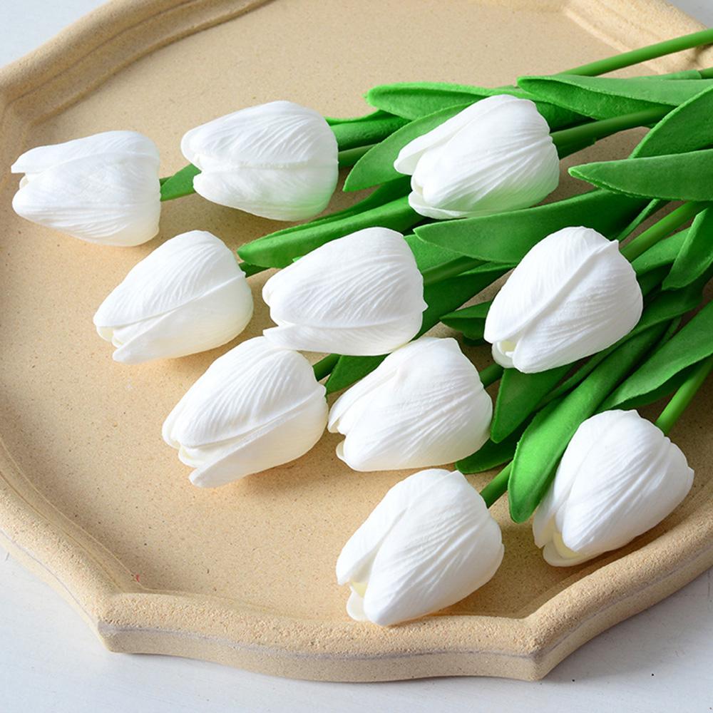 Ceramic Tulip Flower Vase Desktop Decoration Cute Flower Vase Arrangement forried Flower Living Room Decor Home Table Decor Gift
