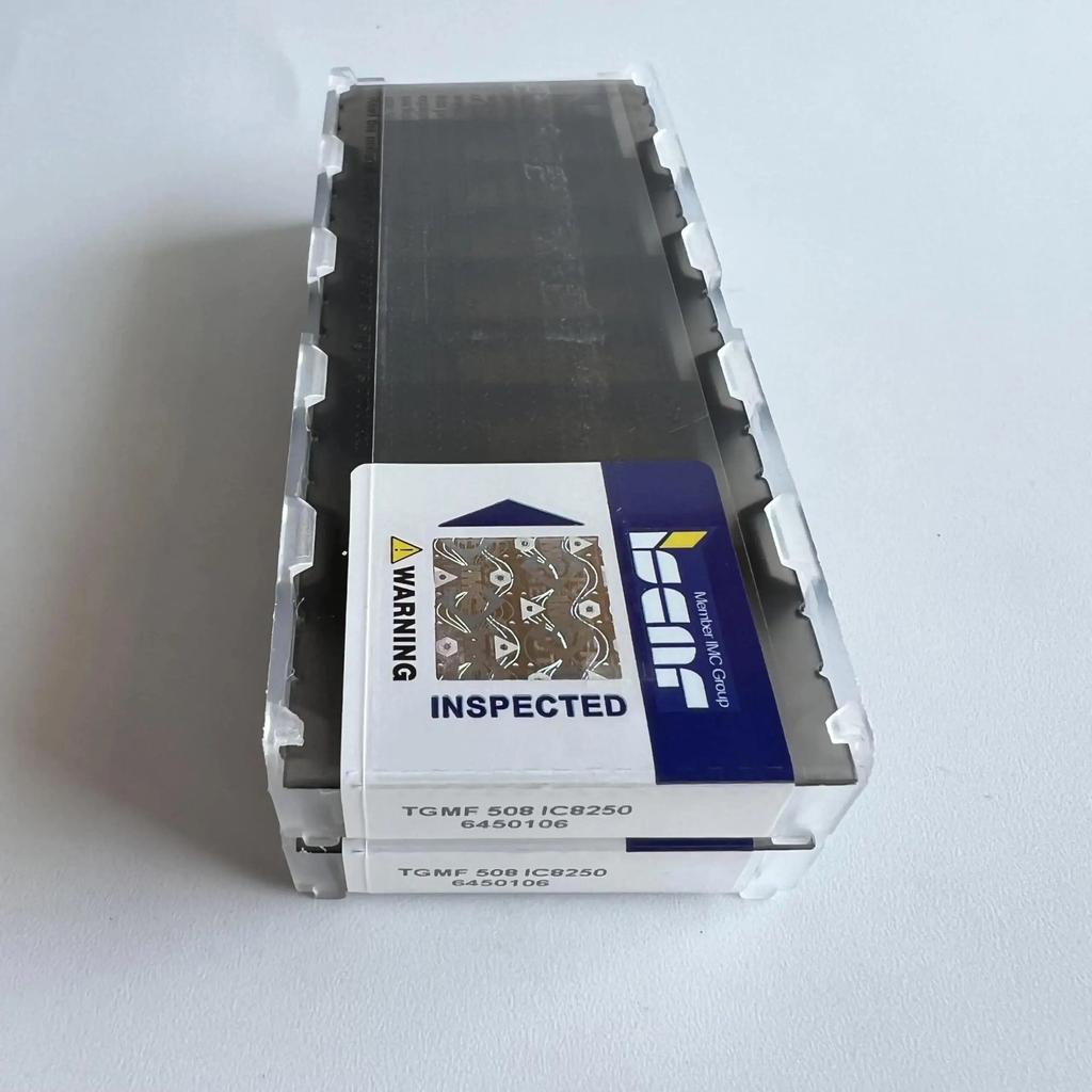 ISCAR / TGMF508 IC8250 /Industrial indexable Carbide Inserts 10 PCS