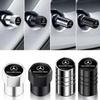 WAM3   4Pcs Car Tire Valve Cover Aluminum Alloy Car Wheel Tire Valve Caps For Mercedes Benz W210 W176 AMG CLS CLE CLA GLA GLB GLS Class