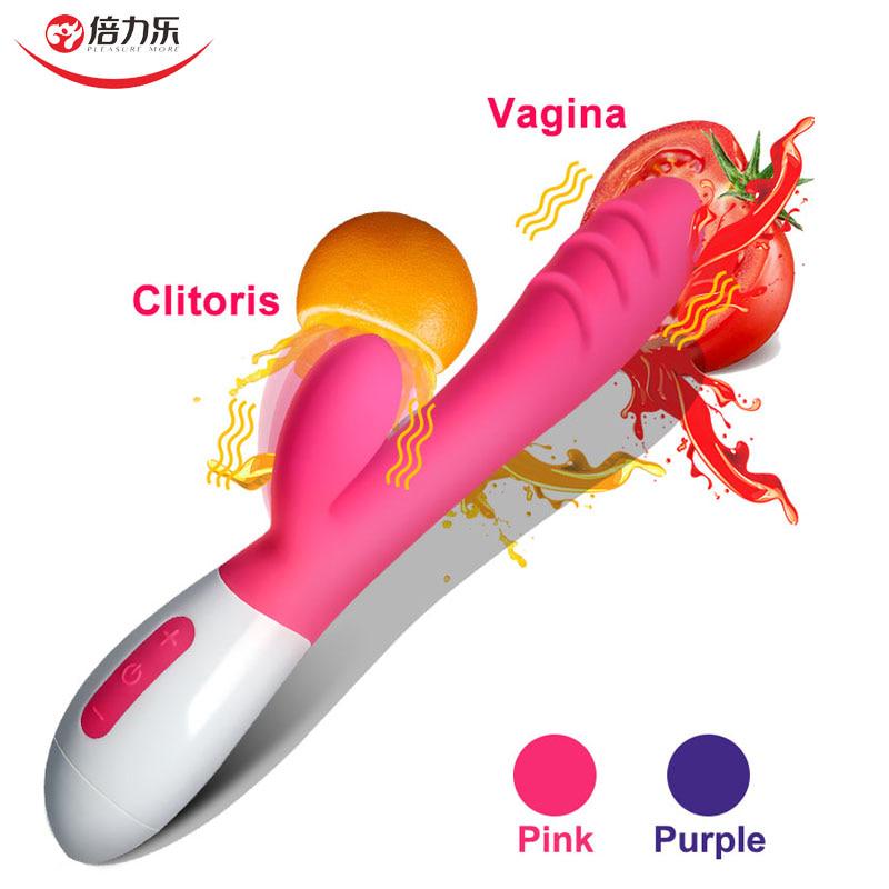 12 Modes G-Spot Vibrator Female Vagina Massager Clitoris Dual Vibrations Dildo Adult Sex Toys