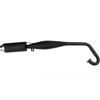 Conjunto de Silenciador de Tubo de Escape - Serve para Motores de 2 Tempos 47CC 49CC Pocket Bikes Mini Quad Sistema de Escape de Motocicleta Peças de Fileira de Ferro