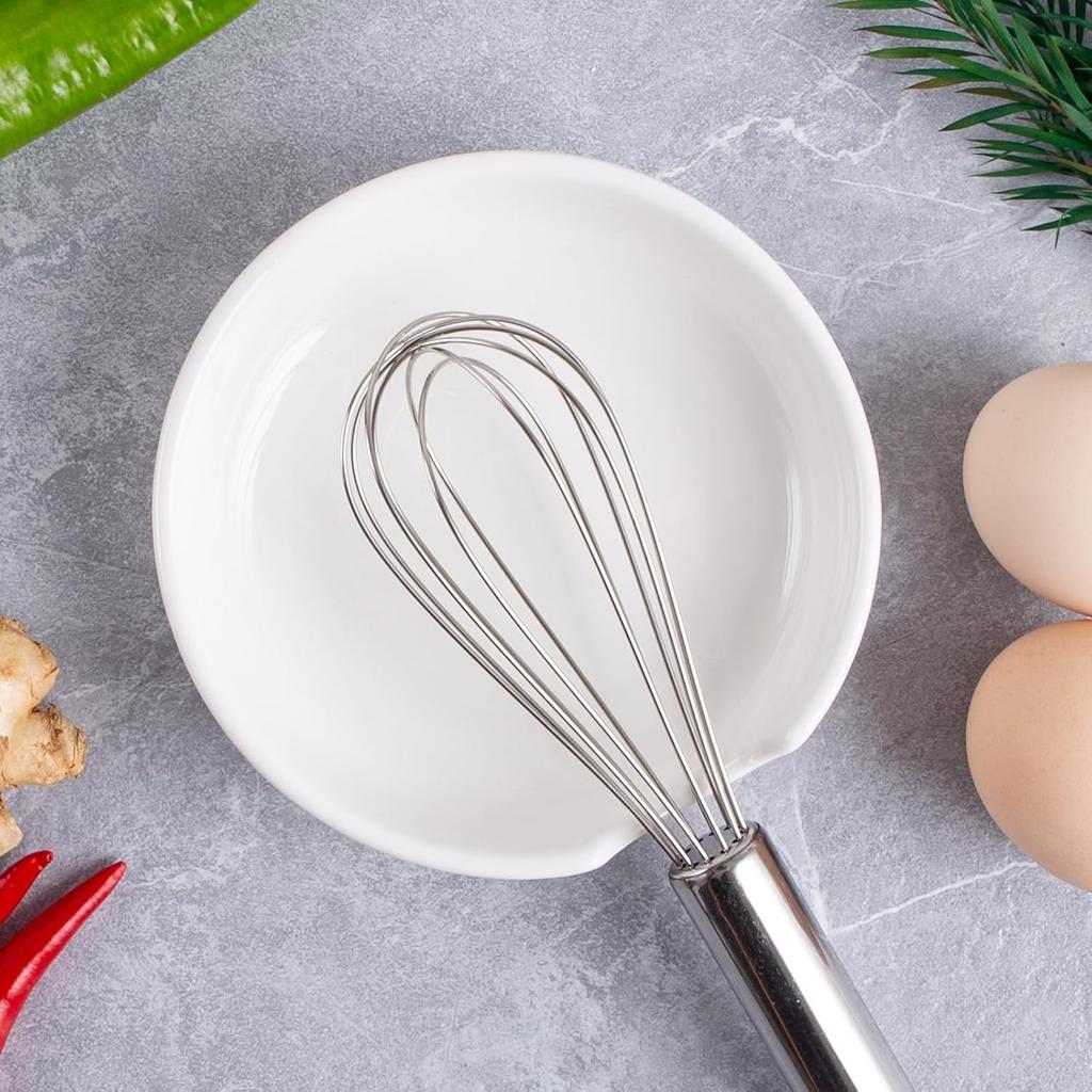 Spoon Rest for Stove Top, Ceramic Spoon Holder for Kitchen Counter, Heat-Resistant Cooking Utensil Rest, Coffee Spoon Holder, Spoon Rest for Ladles