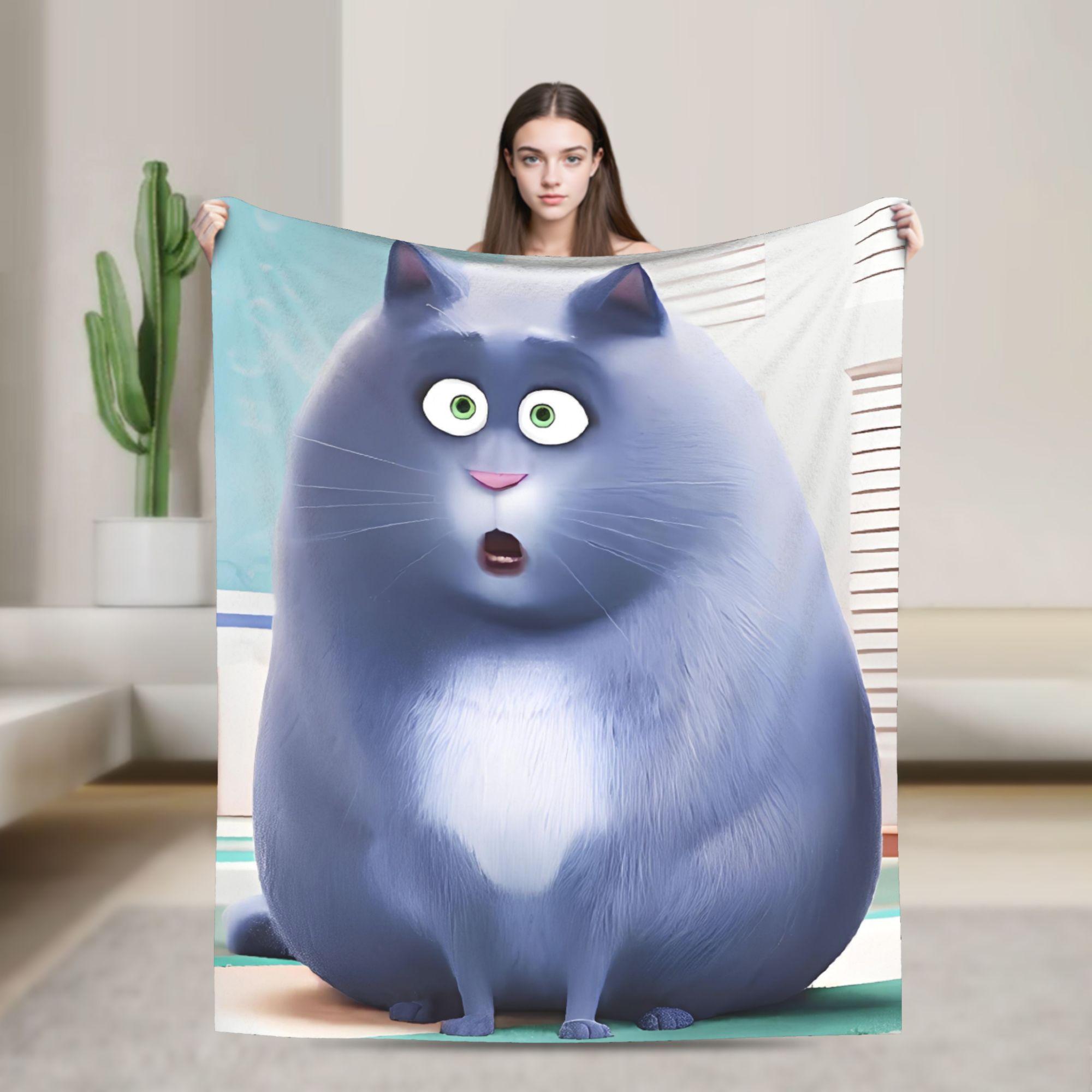 

The Secret Life of Pet Flannel Blanket Spring Soft Warm Throw Blanket for Girls Boys Couch Chair Fashion Bedspread Bed Cover 75cmx90cm