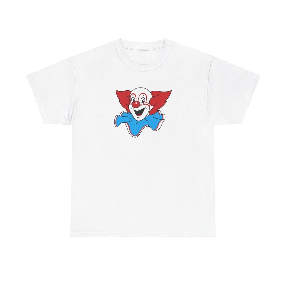 Classic Vintage TV Clown 5000 Unisex Heavy Cotton T-shirt Tee