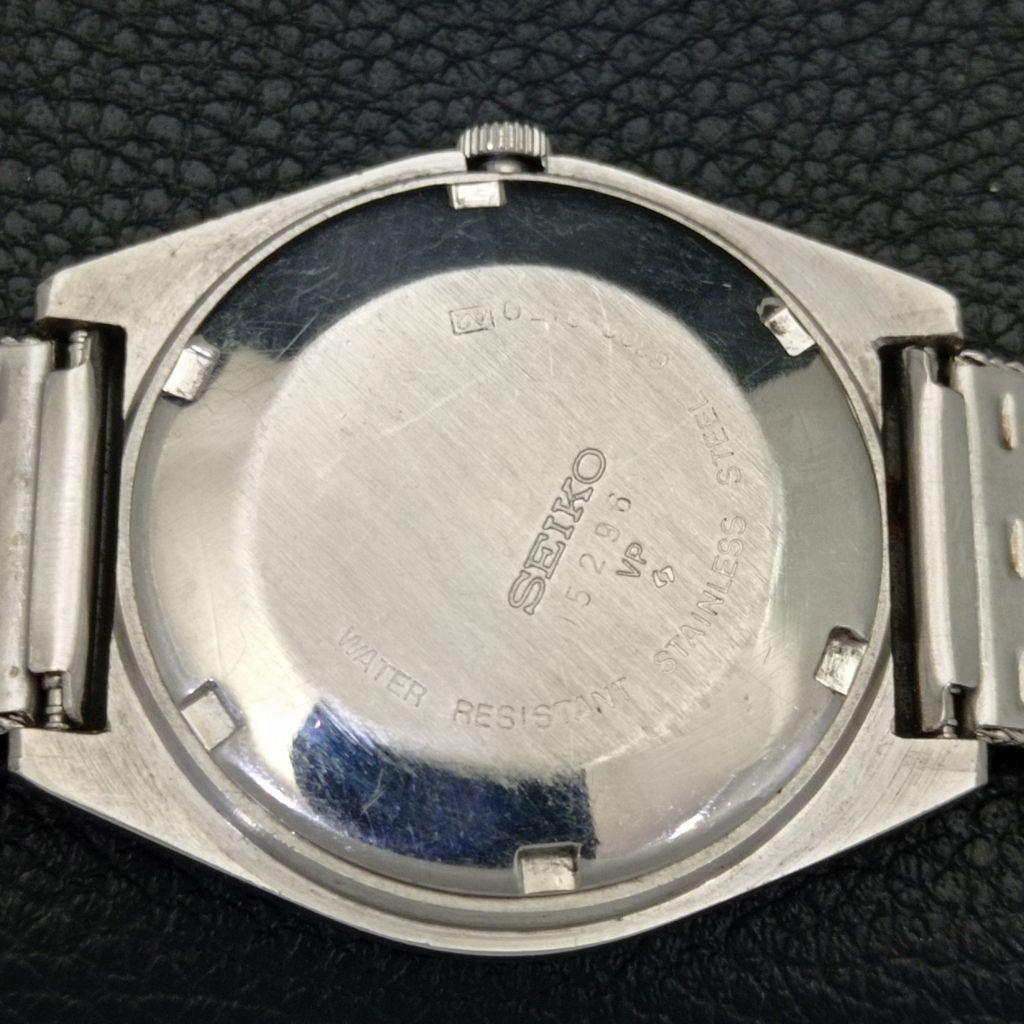 SEIKO 5 AUTOMATIC JAPAN 6309A MENS VINTAGE BLUE COLOR DIAL WATCH a701287-5 R206a-a701287