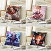 Game Anime Genshin Impact Tartaglia Pillow Case Square Pillow Cushion Cover Bedroom Sofa Room Decoration Casual Pillow Cover