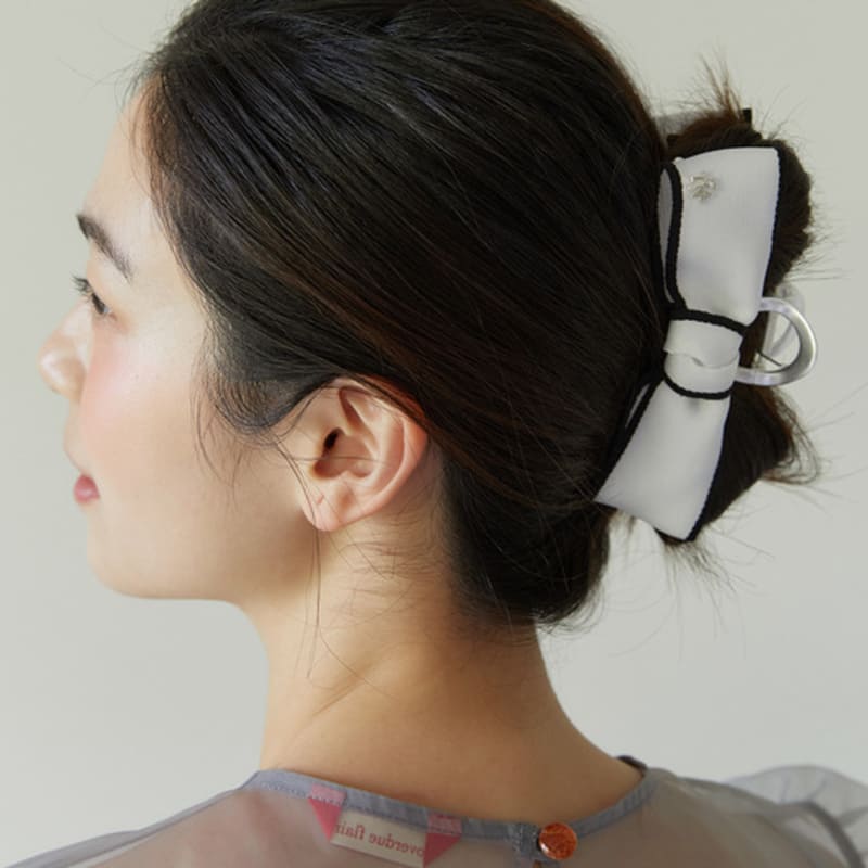 Tatiana Border Ribbon Hair Claw Clip HB2232