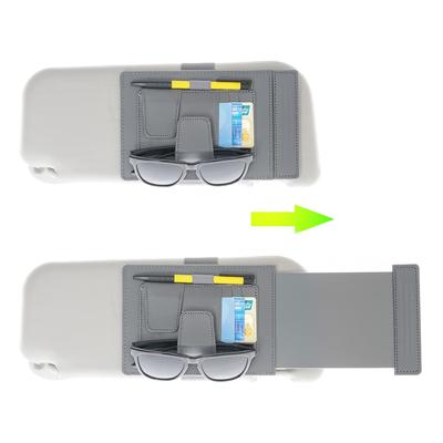 TFY Car Sun Visor Extender and Organizer Universal Sun Shade Anti-Glare, Car Storage Holder