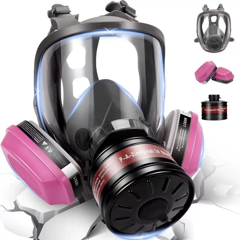 DAXTE Full-Face Silicone Respirator Mask