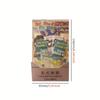 40pcs/pack Vintage Plant Butterfly Long Strip Sticker Pack Decorative Junk Journal Diary Album Labels Washi Sticker,DIY material