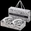 Wo Ding Black Rose Ceramic Tableware Gift Set