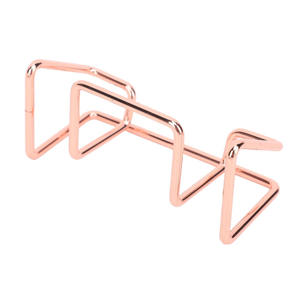 5PCS Business Card Holder Iron Slick Finish Multifunctional Business Card Holder Display for