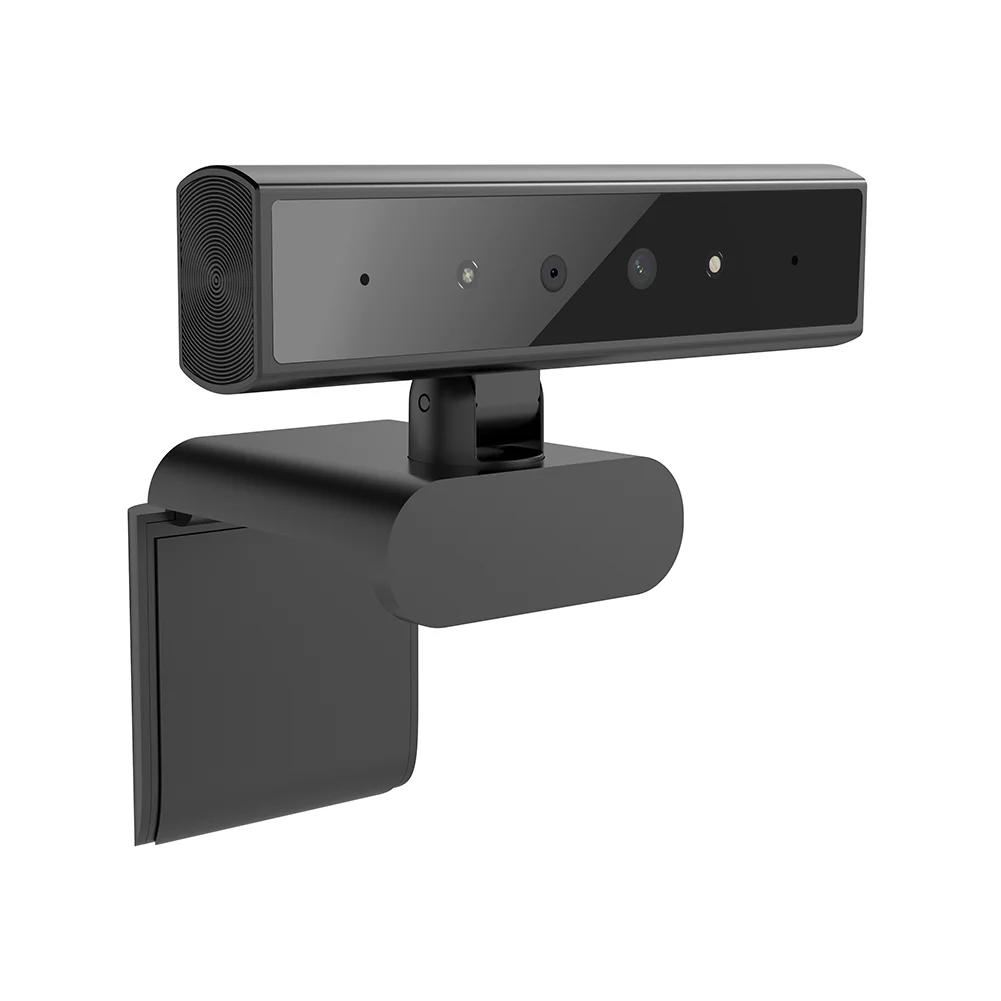 Identification Login Web Camera for Windows 10/11 with Base USB Computer Webcam Detachable Web Camera for Streaming Conferencing