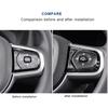 For Volvo XC60 XC90 S60 S90 V60 V90 steering wheel adhesive button stickers for interior decoration