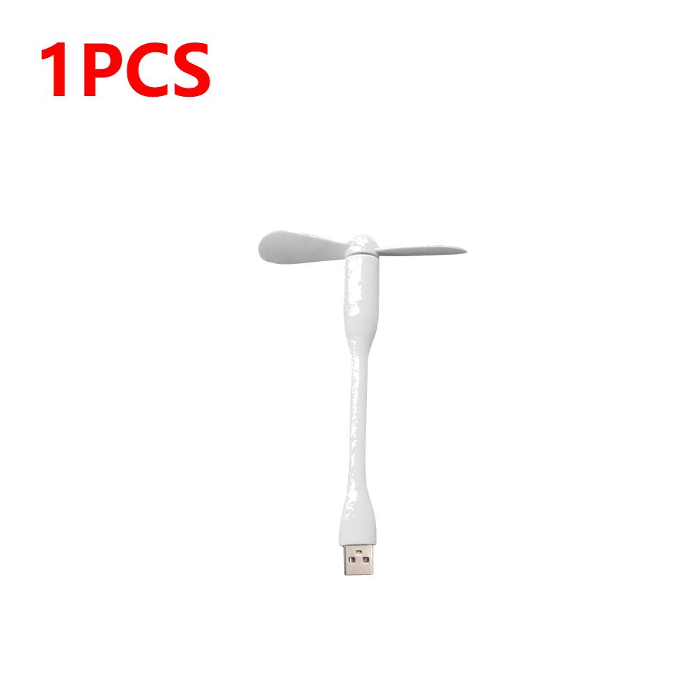 

1/2PCS USB Cooling Fan Electronic Gadget Ventilador Led Usb Mini Ventilator Portable Flexible Cooler For Laptop Power Bank