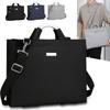JYL Laptop bag,Men's Business Handbag Short Trip Briefcase Canvas Laptop Bag For College Students