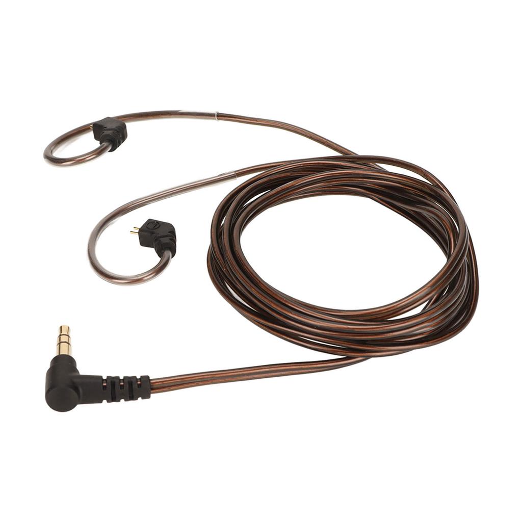 Headphone Sound Cable Noise Reduction Replacement Headphone Upgrade Cable for 2 Pin 0.78mm Headphones