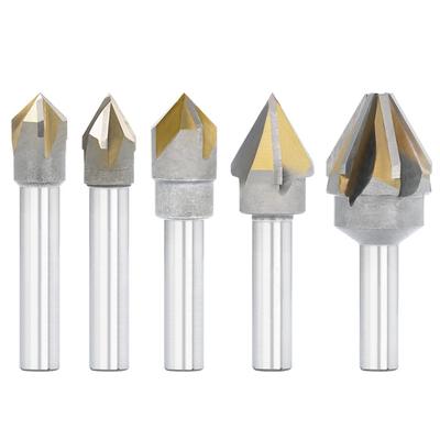 Brand New Chamfer Drill Bit 4 Blades 12mm 16mm 25mm 4 Blades