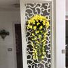 Artificial Hanging Violets Faux Violets with Flowers for Home Wall Vines Realistic Fake Window Box