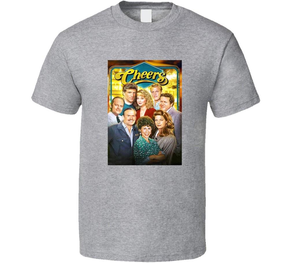 Cheers Tv Show Tee Retro American Sitcom T Shirt Unisex T-Shirt L