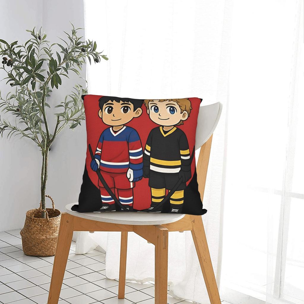 Pillow Case S-Shane H-Hollander I-Ilya R-Rozanov Square Pillow Cover For Couch Sofa Bedroom Retro Trendy Pillowcases