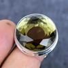 Smoky Topaz Gemstone Handmade 925 Sterling Silver Jewelry Ring Size 8 n3b74