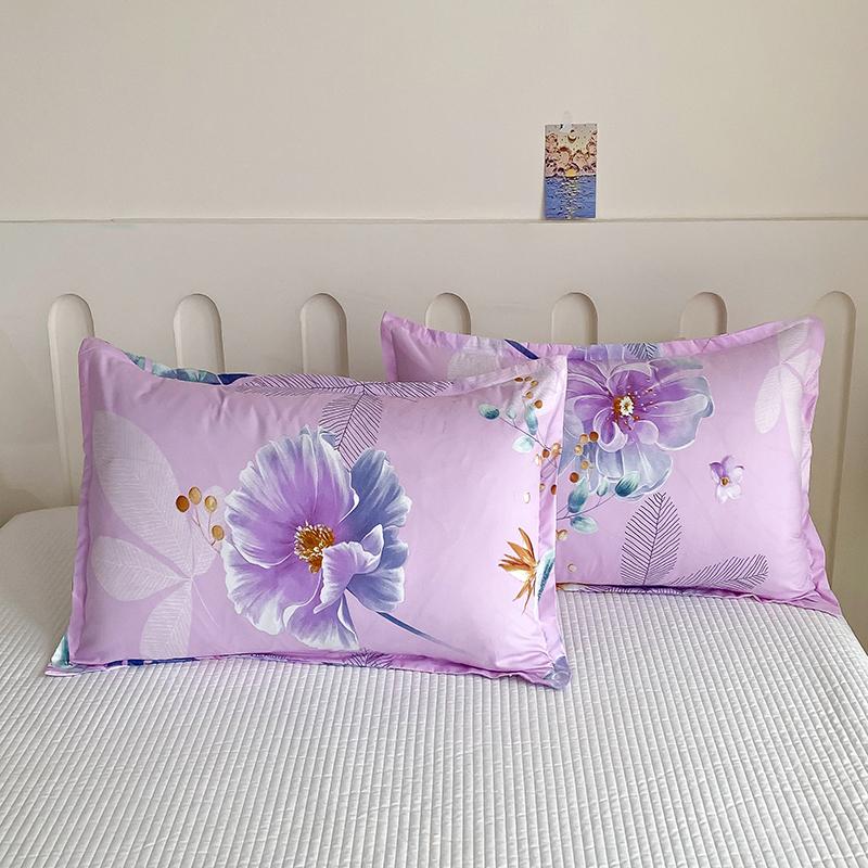 2 Pcs Reative Printed Pillowcase48x74cm Home Decorative Pillow Cover High Quality Pillow Sham
