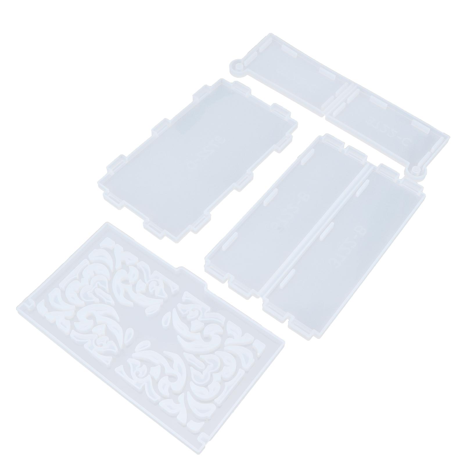 

Силиконовые формы многоразового использования Высокая прозрачность DIY Производство Легкие смоляные формы Силикон