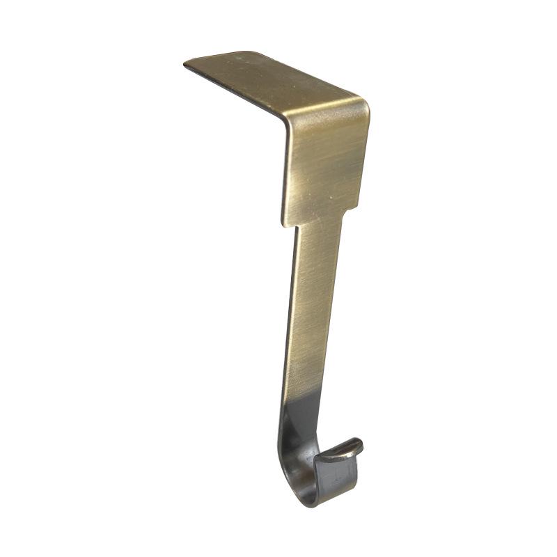 Cross-Border Christmas Stocking and Bag Hooks, Metal Fireplace Hangers, Desktop Cabinet Edge Hooks