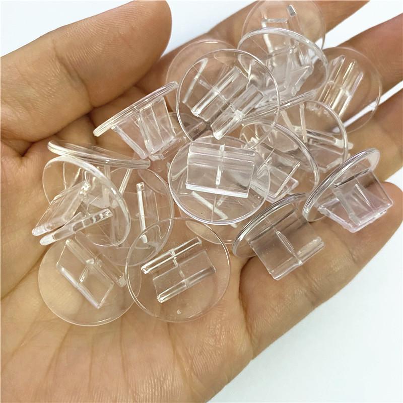 100 Bucăți Suport din Plastic Transparent Bază pentru Carduri pentru Jocuri de Societate Suport pentru Carduri Copii Accesorii Jocuri