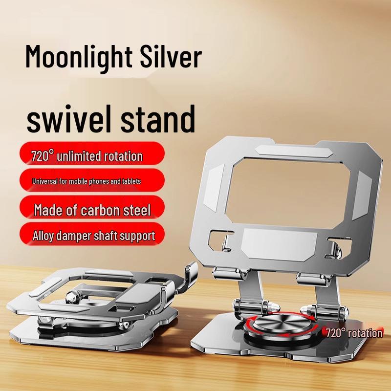 360° Rotating Laptop, Tablet, and Phone Stand for Desktop and Live Streaming