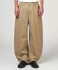 UNTAPPED STUDIO [2Pack] Washed Curved Wide Cotton Pants 4 Colors