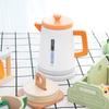 Kitchen Toy Wooden Tea Set With Realistic Accessories For Kids Educational Play