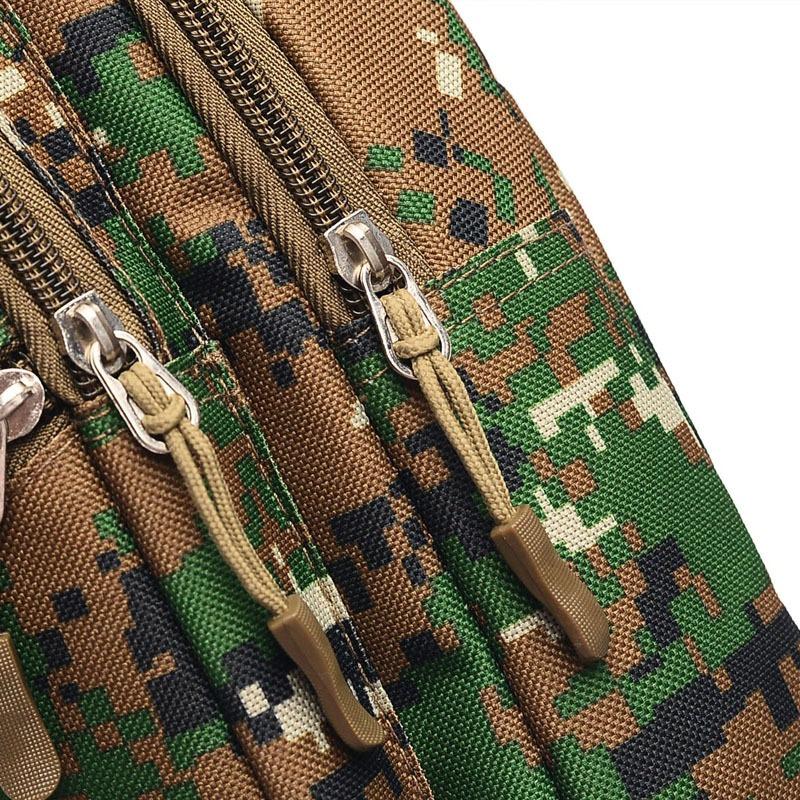 New camouflage breast bag, men's shoulder messenger bag, sports breast bag, multi-functional chest bag.