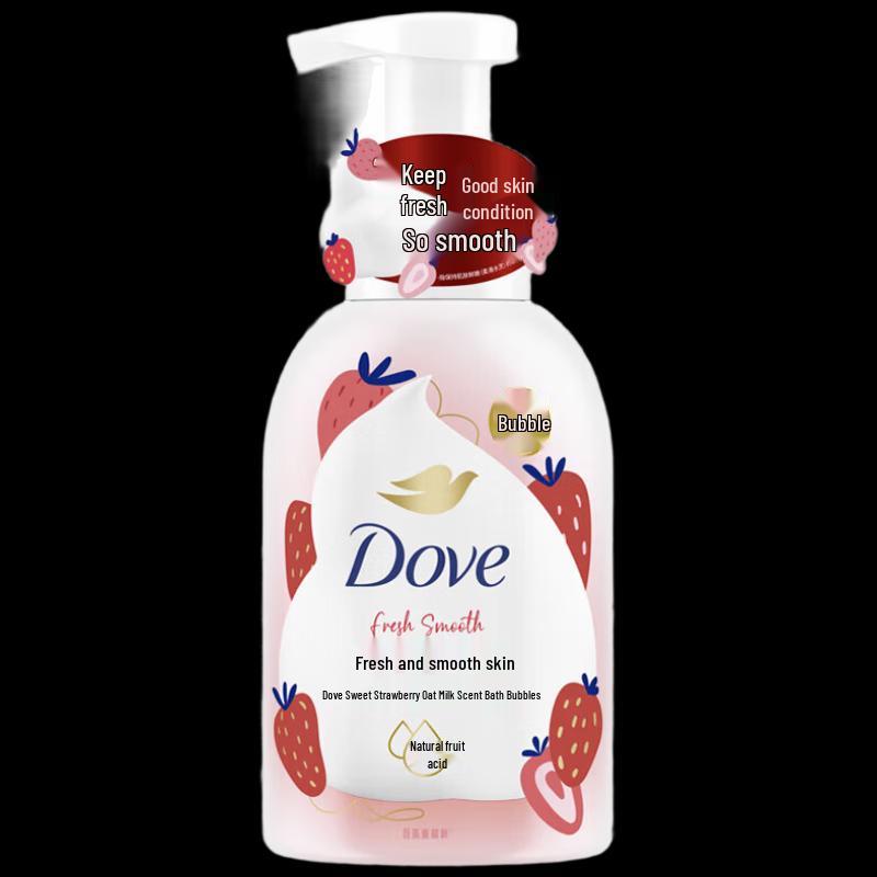 DOVE Sweet Strawberry Oat Milk Body Wash