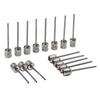 100 PCS Sport Ball Inflating Pump Needle Pump Adapter Basketball Valve Pump Stainless Steel Pump Pin Bicycle Spare Parts