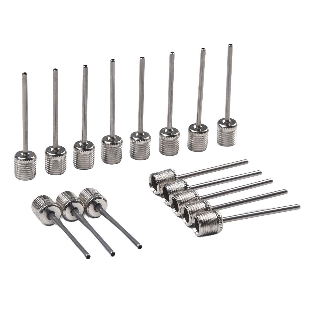 100 PCS Sport Ball Inflating Pump Needle Pump Adapter Basketball Valve Pump Stainless Steel Pump Pin Bicycle Spare Parts