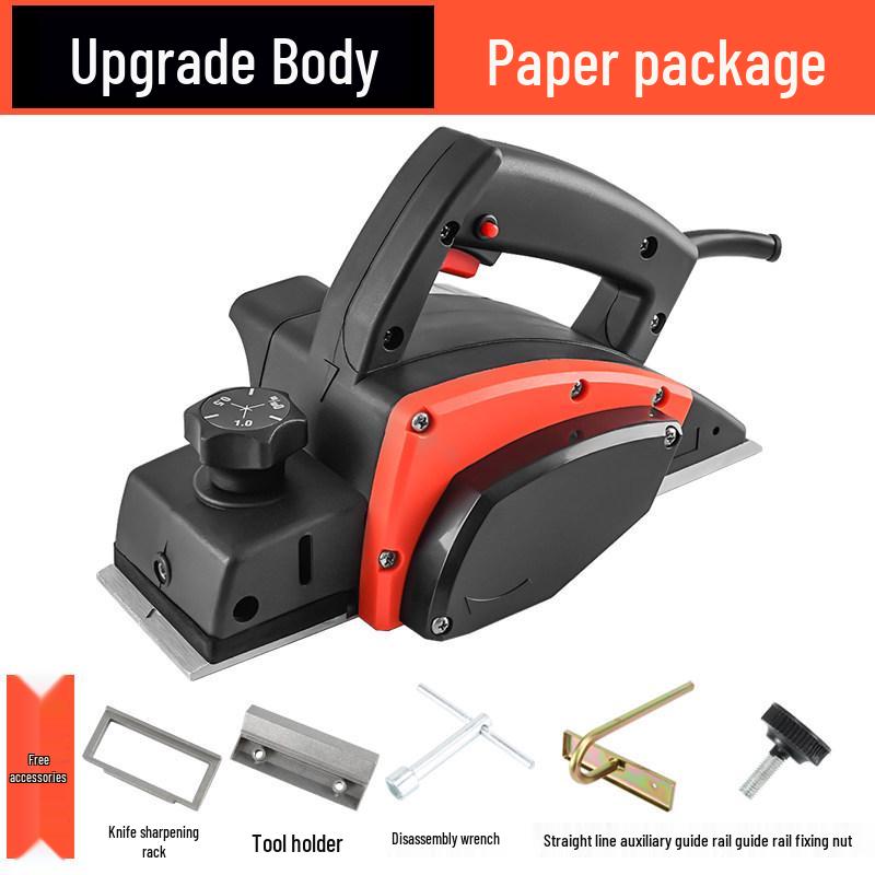 Compact Multi-Functional Electric Woodworking Planer & Thicknesser with Vegetable Cutting Board Feature