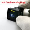 1PC Car LED DRL Radar Power on Off Fog Light View Switch Button Fit for Toyota Camry for Corolla Altis 2019 for Prado 150 2020