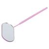 Wimpernverlängerungsspiegel Wimpernhilfe Edelstahl Zahninspektionsspiegel Rosa