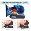 care for and soles of the Relaxation cushion with heated heater and power NOSA DESIGN Full-body neck, shoulders, waist, back, thighs, calves, feet.
