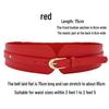 Women's Ultra-Wide Elastic Waistband Belt: Retro Pin Buckle, High-Quality Stretch Leather, Perfect for Skirts and Sweaters.